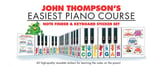 John Thompson's Easiest Piano Course : Note Finder & Keyboard Sticker Set